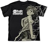 とある科学の超電磁砲 白井黒子Tシャツ ブラック サイズ:L とある科学の超電磁砲 白井黒子Tシャツ ブラック サイズ:L